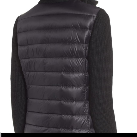 Andrew Marc NWT packable knit trim puffy jacket - Picture 2 of 4